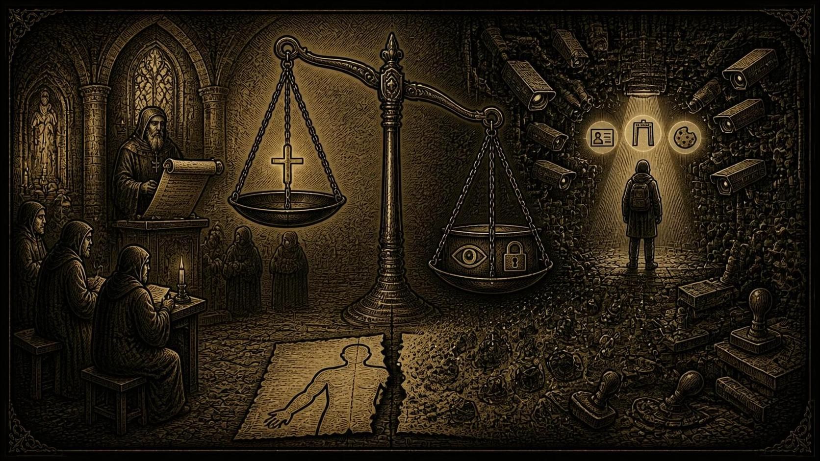 O Mito da Opressão Medieval pela Igreja versus a Realidade do Totalitarismo Moderno