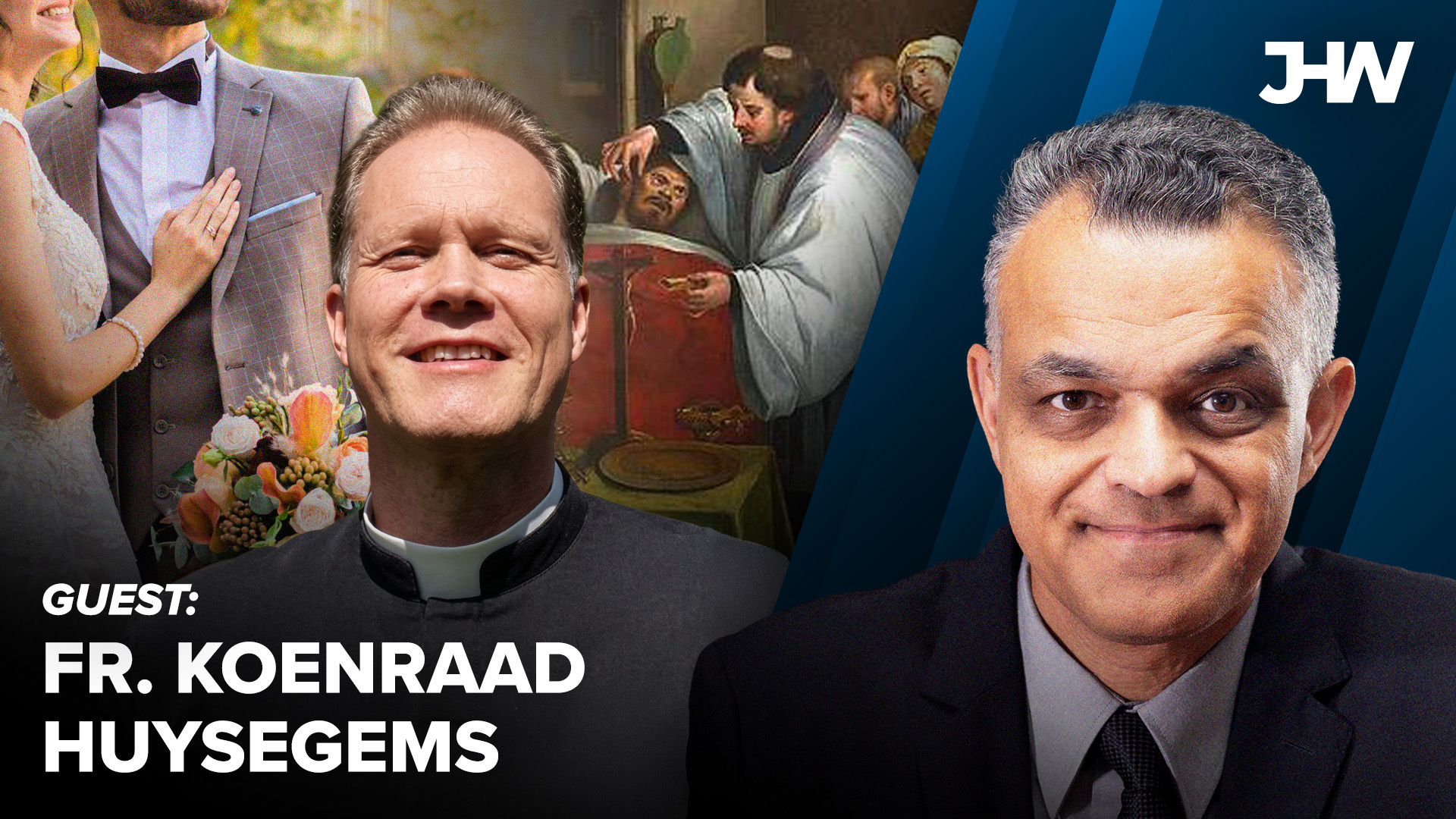 Padre tradicional fala sobre maridos, esposas e trocar fraldas