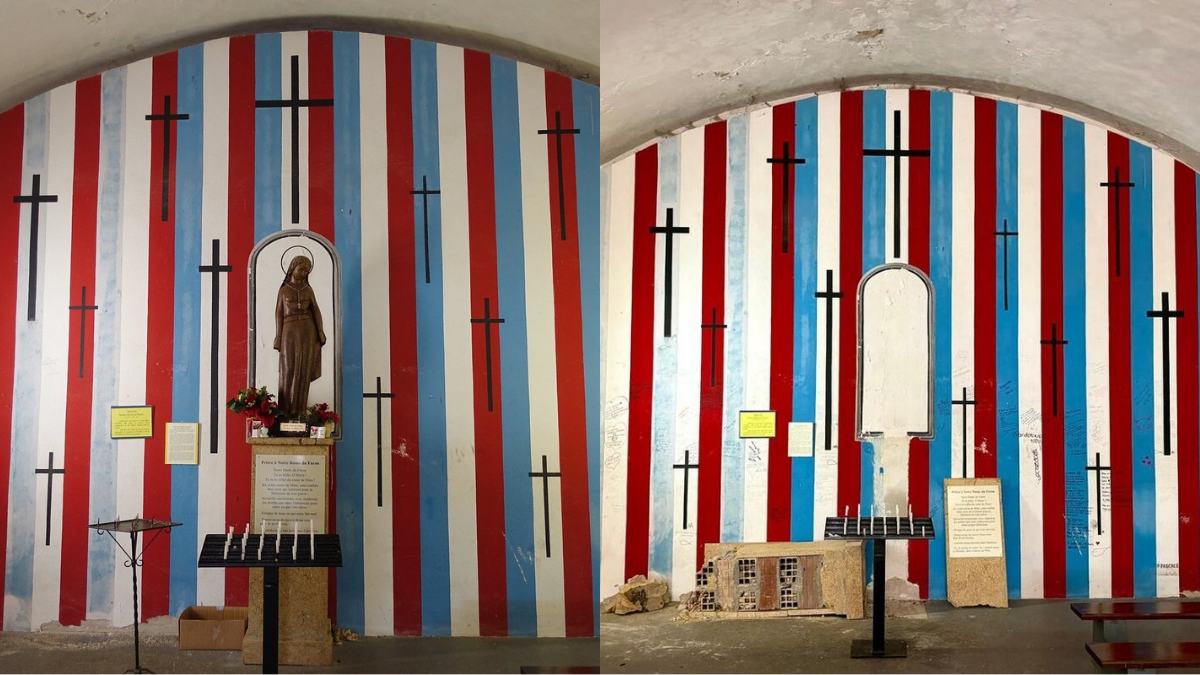 Imagem da Virgem é profanada em histórico santuário mariano no sul da França